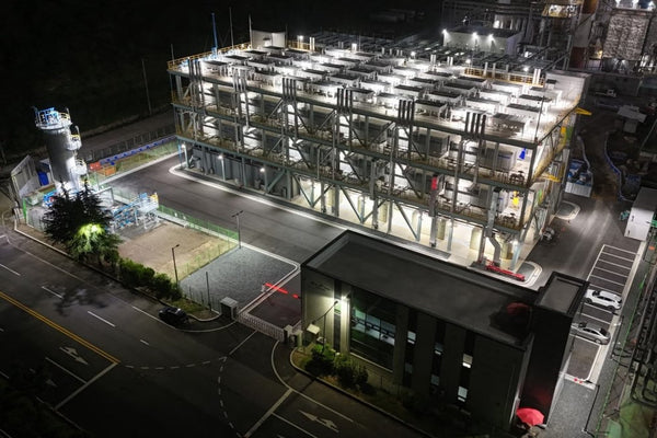 南韓 20MW 氫燃料電池電廠正式商轉,工業副產氫成發電新主角