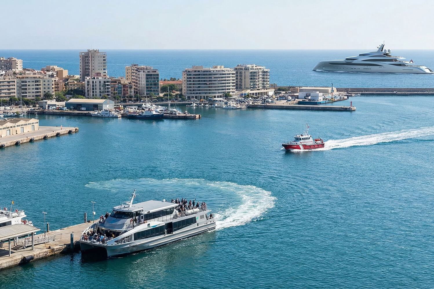 小型氫能船：未來的港灣日常